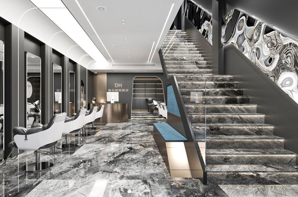 中 央檀府理發(fā)店