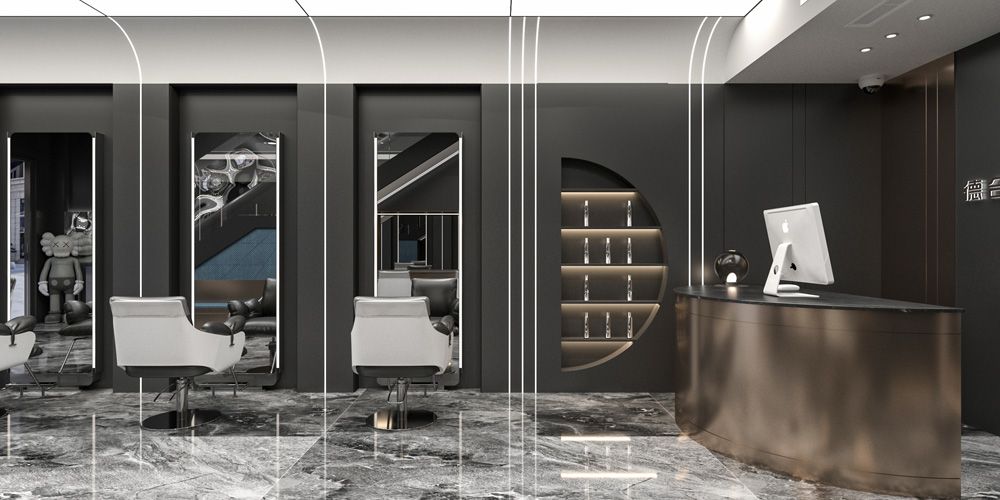 中 央檀府理發(fā)店