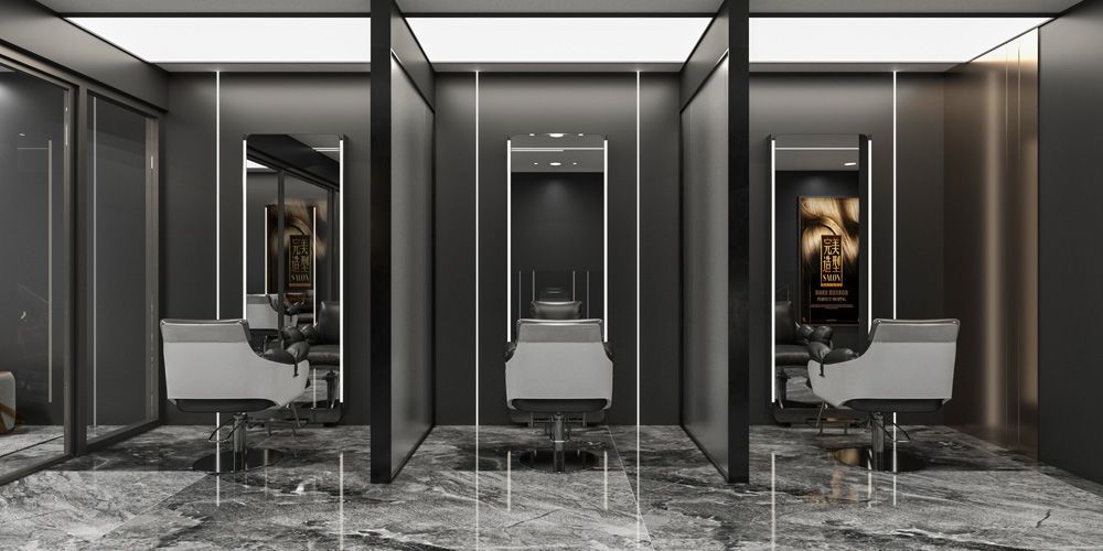 中 央檀府理發(fā)店